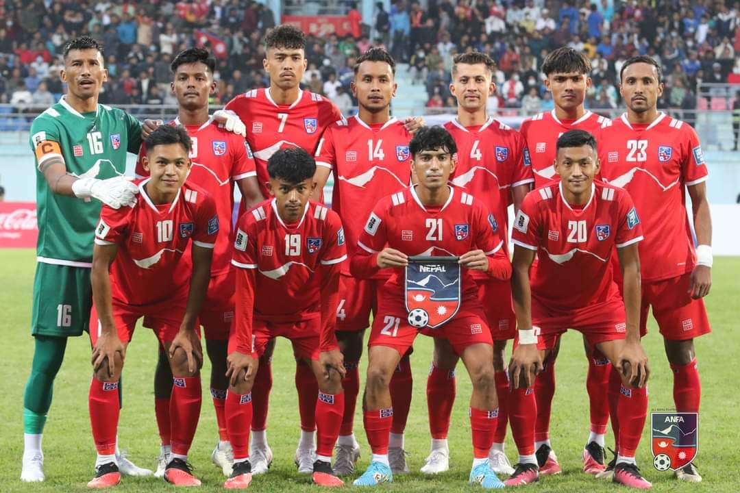 लाओसलाई हराउँदै नेपाल विश्वकप छनोटको दोस्रो चरणमा प्रवेश ।