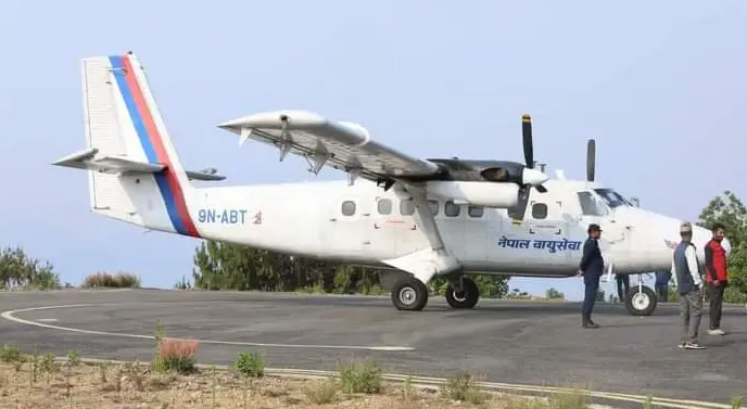 रेसुंगा विमानस्थलमा एक महिनादेखि उडान अवरुद्ध