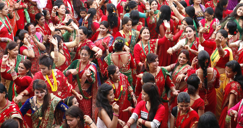आज हरितालिका तीज ; नेपाली हिन्दु नारीहरुले महादेव पूजा गरी, व्रत बसेर मनाउँदै
