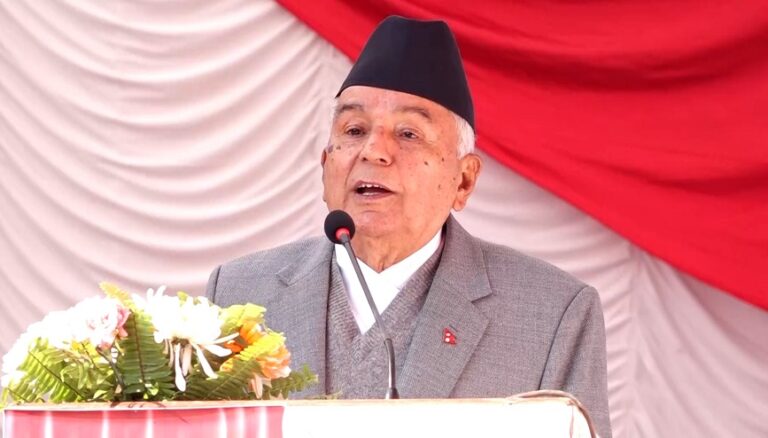 राष्ट्रपति पौडेलद्वारा विजया दशमीको शुभकामना