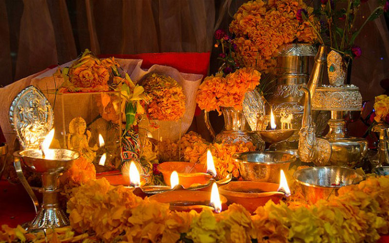 आज धनधान्य एवं ऐश्वर्यकी देवी लक्ष्मी पूजा गरिँदै