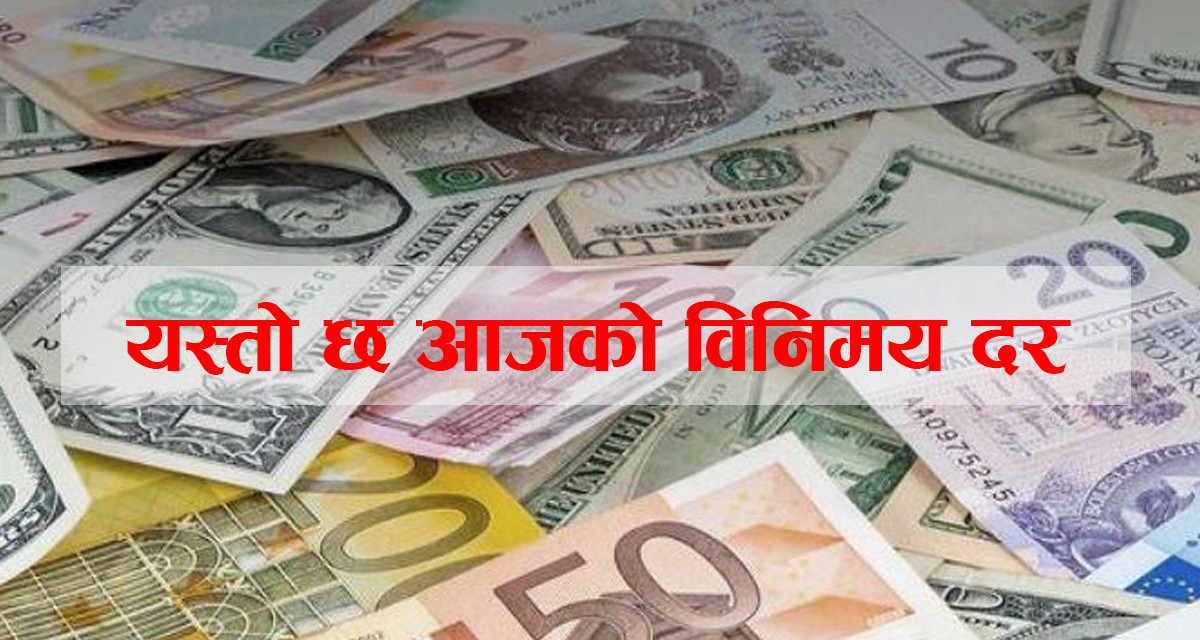 आजको बिदिशी मुद्राको विनिमयदर: अमेरिकी डलरको मूल्य बढेर हालसम्मकै उच्च