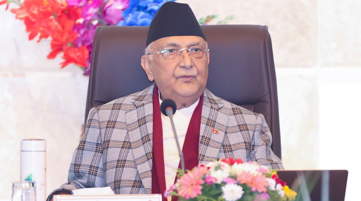 प्रधानमन्त्री ओलीले आज बिमस्टेक सम्मेलनलाई सम्बोधन गर्दै