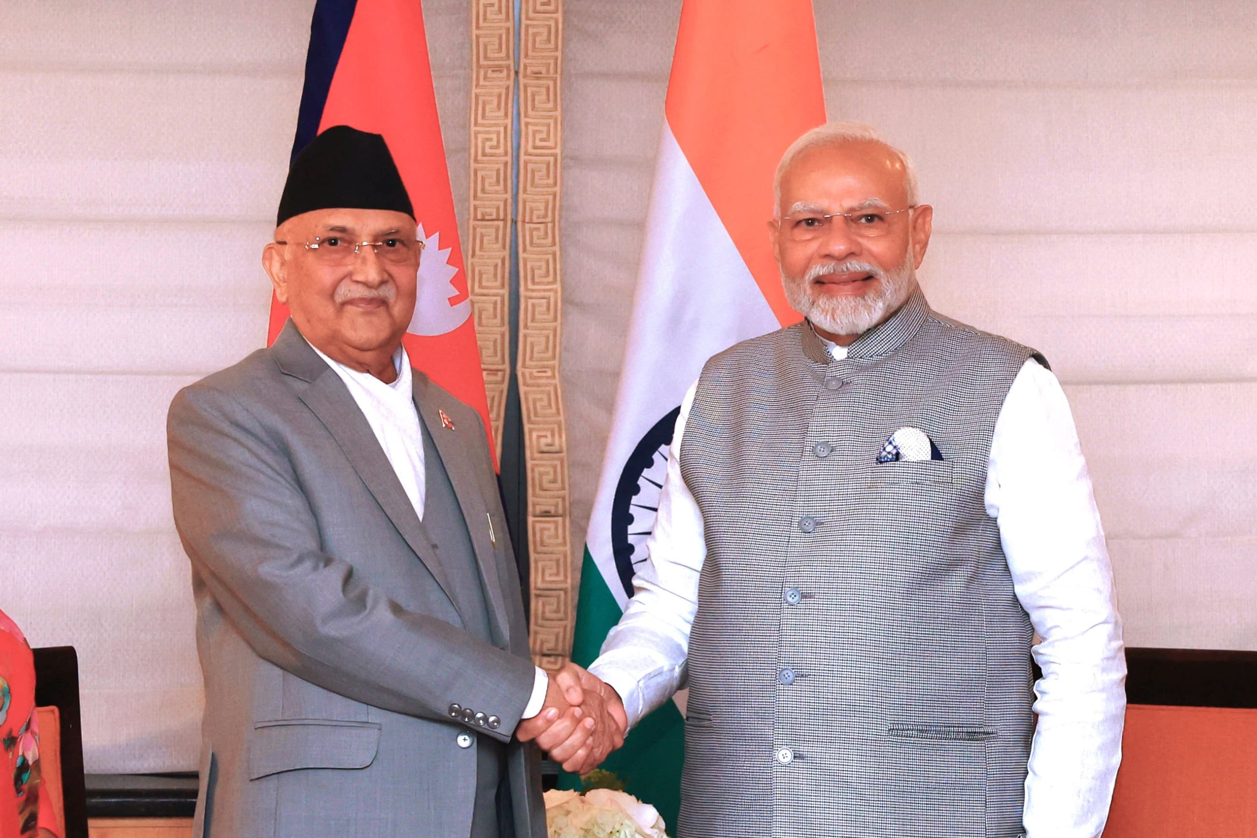 प्रधानमन्त्री ओली र मोदीबीच आज भेटवार्ता हुँदै
