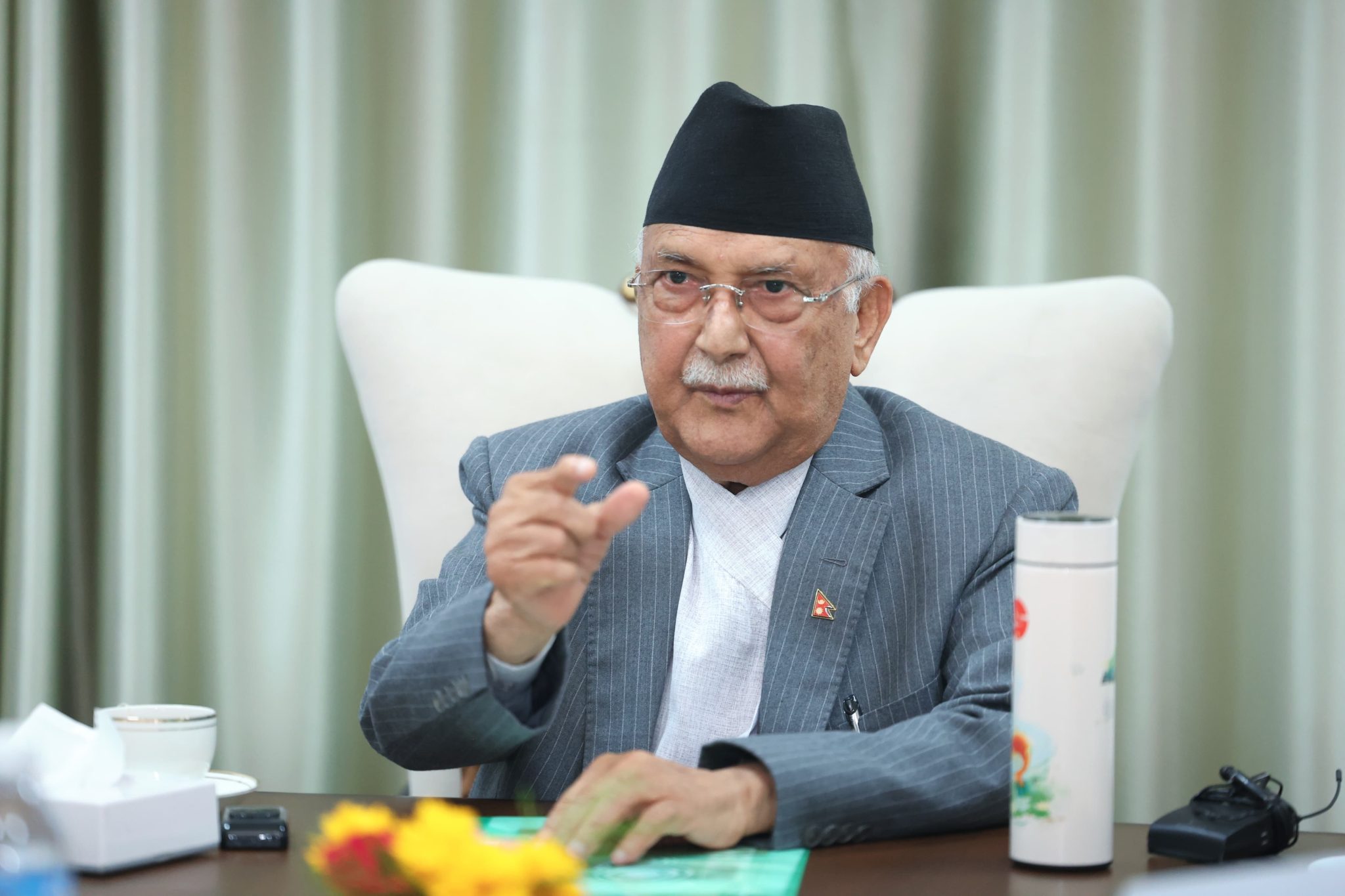 कीर्तिपुर क्रिकेट रंगशाला निर्माणमा ढिलाइबारे प्रधानमन्त्रीको चासो