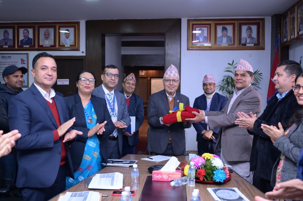 एकीकृत वित्तीय विवरण अर्थमन्त्री खनाल समक्ष पेस
