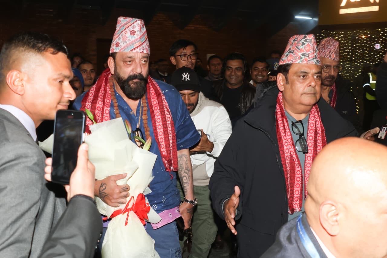 बादशाह क्यासिनो उद्घाटन गर्न नेपाल आए बलिउड सुपरस्टार संजय दत्त