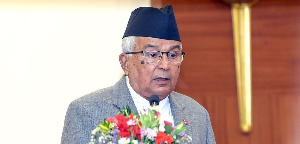 राष्ट्रपतिद्वारा उभौली पर्वको शुभकामना सन्देश