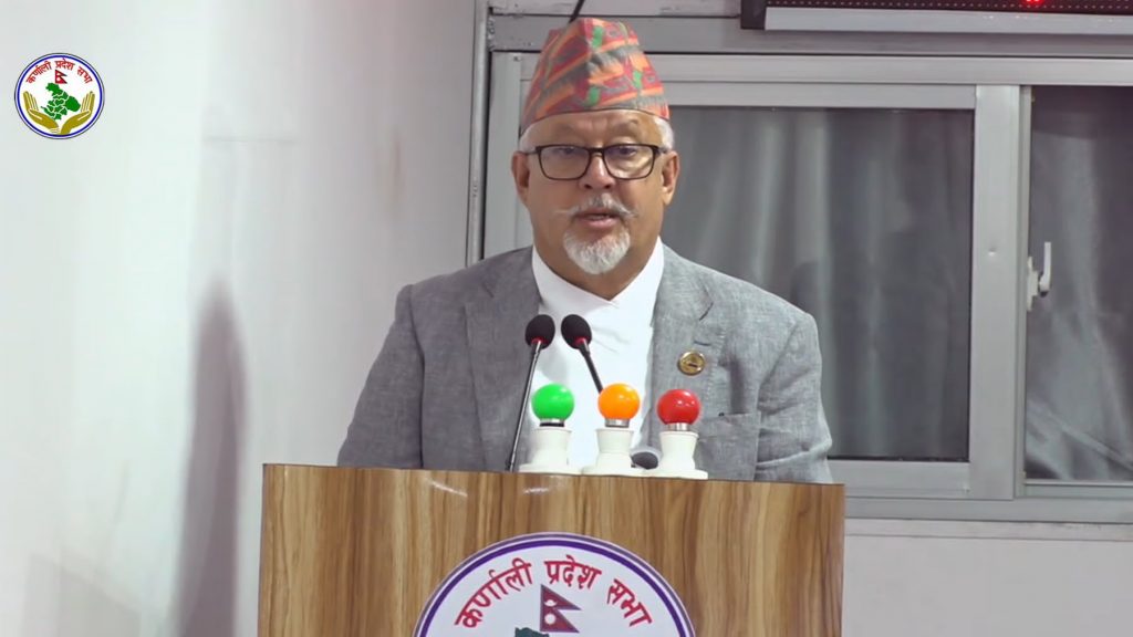 कर्णालीको बजेट ३५ अर्ब ३९ करोड  बजेट प्रस्तुत