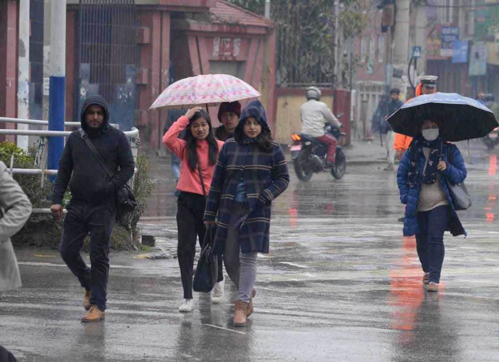 मधेस प्रदेश, बागमती र गण्डकी प्रदेशका केही स्थानमा चट्याङ्गसहित मध्यमसम्मको वर्षाको सम्भावना